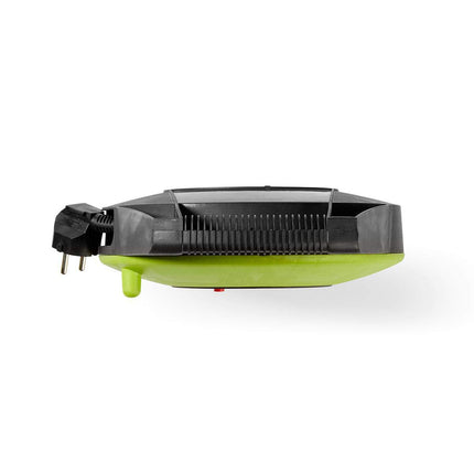NEDISi kaablirull - maanduskontakt - 10,0 m - 3000 W - 16 A - maandustüüp: külgmised kontaktid - 230 V AC 50/60 Hz - pistikupesa nurk: 90 ° - H05VV-F 3G1.5mm² - otsik: jah - roheline/must