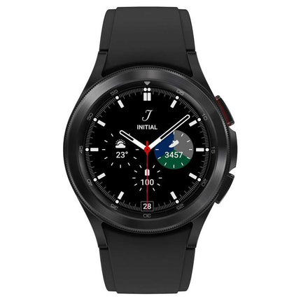 Samsung Galaxy Watch4 Classic, ümar Bluetooth nutikell, Wear OS, pöörlev raam, fitnesskell, aktiivsusmonitor, 42 mm, must