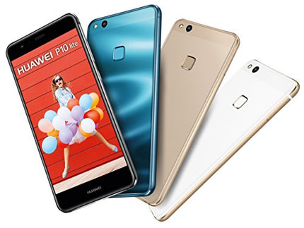 HUAWEI 51091LVM P10 lite kahe SIM-kaardiga nutitelefon (13,2 cm (5,2 tolli) puutetundlik ekraan, 32 GB sisemälu, Android 7.0) sinine