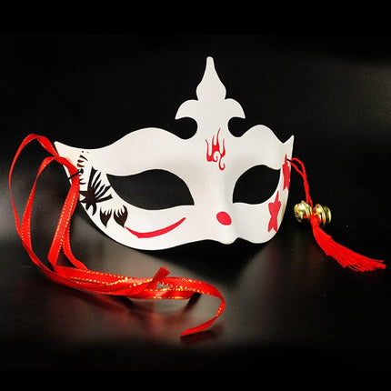 Smilbaley 12 Pieces White Mask, Party White Mask, White DIY Paper Mask, Mask DIY, For Carnival, Role Play, Halloween Parties