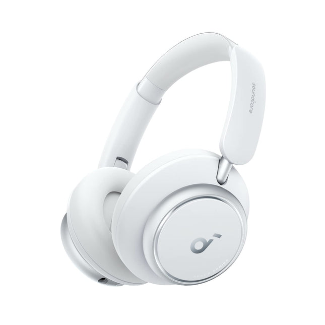 Soundcore by Anker Space Q45 Bluetooth-kõrvaklapid, adaptiivne aktiivne mürasummutus kuni 98%, 50 tundi taasesitust, rakenduste juhtimine, LDAC kõrglahutusega juhtmevaba heli, kerge disain, kristallselged kõned