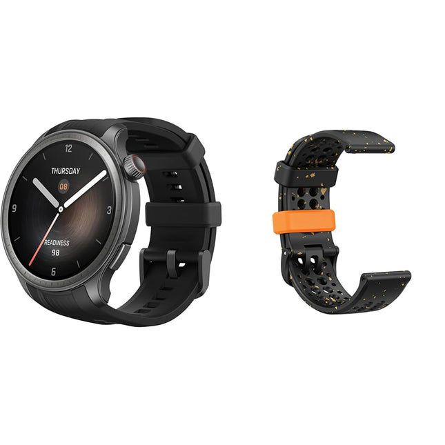 Amazfit Balance 46 mm nutikell + ametlik nutikella vahetusrihm must
