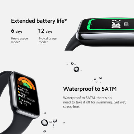 Xiaomi Smart Band 7 Pro, nutikell meestele 1,64-tollise AMOLED-ekraaniga, spordikell GPS-pulsimõõtjaga naistele, 110 spordirežiimi, 5 ATM veekindel aktiivsusmonitor, must