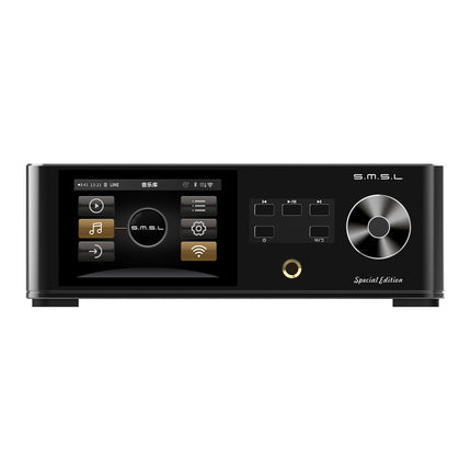 SMSL DP5SE audiopleier, HiFi-pleier, tasakaalustatud eelvõimendi, võrgumuusikapleier ES903902MD/A kiibiga, DLNA AirPlay Hiby Link, USB/optiline/koaksiaal/I2S/AES/EBU/6,35 mm kõrvaklapiväljundiga