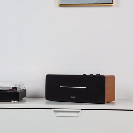 EDIFIER D12 kompaktne stereo kõlarisüsteem (70W) Bluetooth 5.0 ja infrapuna puldiga - ideaalne söögituppa, kööki, töökohale.