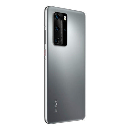 Huawei P40 Pro (5G) ELS-NX9 Dual/Hybrid-SIM 256 GB (GSM | mitte CDMA) tehase lukustamata nutitelefon (Silver Frost) – rahvusvaheline versioon