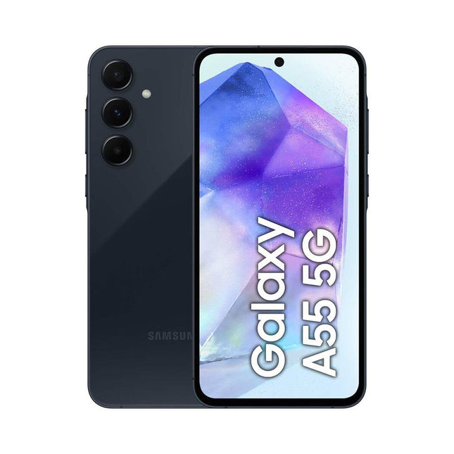 Samsung SM-A556B Galaxy A55 5G kahe SIM-kaardiga telefon, 8GB, 256GB, must