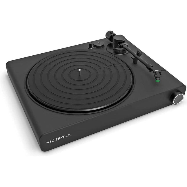 Victrola Stream Onyx plaadimängija, 3-käiguline vinüülplaadimängija, töötab juhtmevabalt Sonos seadmetega, ülitäpne magnetiline helipea, matt must, Vpt-2000-Blk-Int