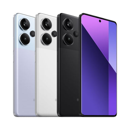 Xiaomi Redmi Note 13 Pro+ 5G nutitelefon, 12+512GB, lukustamata telefon, 6,67" 1,5K AMOLED ekraan, 5000 mAh, 200MP kaamera, kahe SIM-kaardiga, valge