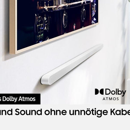 Samsung HW-S711GD 3.1-kanaliga üliõhuke heliriba teleritele, üliõhukese disainiga Bluetooth-kõlar, juhtmevaba Dolby Atmos / DTS:X, Q-Symphony [2024]