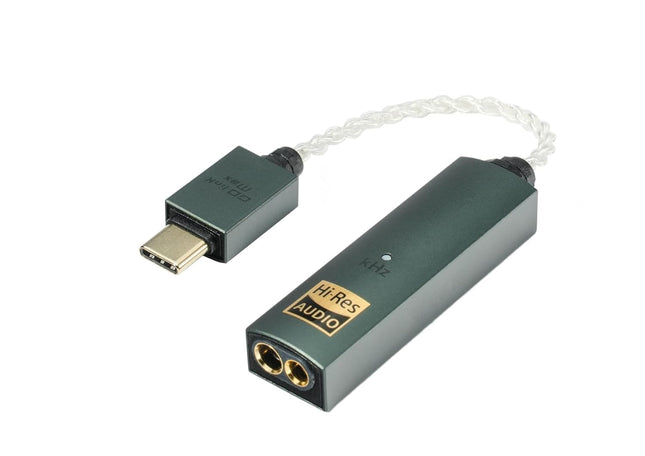 iFi audio Go Link Max - kaasaskantav kõrvaklapivõimendi/DAC-adapter USB-C - 3,5/4,4 mm pistik - ühendusvalmis kõrglahutusega heli dünaamilise ulatuse täiustamisega - PCM 384 kHz/DSD256