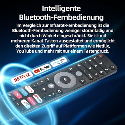 CHIQ 40-tolline (100 cm) nutiteler, FHD HDR10, Google TV, kolmekordne tuuner DVB-C/T/T2/S/S2, Dolby Audio, DBX-TV, sisseehitatud Chromecast, HDMI, USB, metallivaba