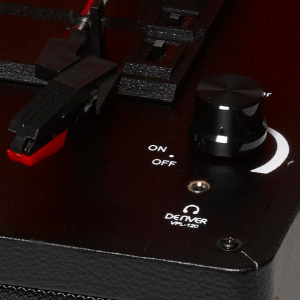 Denver turntable in black (VPL-120)