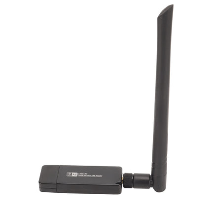 Traadita võrgukaart, kahesageduslik traadita võrgukaardi adapter, W50L 5DB RTL8812AU 1200M WiFi-adapter Androidile ja Windowsile, USB 3.0 WiFi-kaart lauaarvutile
