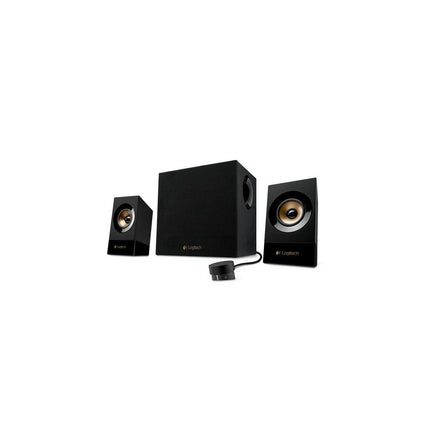 Logitech Z533 2.1 kõlarisüsteem subwooferiga, 120 W tippvõimsus, 3,5 mm sisend, kõrvaklapipesa, mitme seadme tugi, seadmesisesed juhtnupud, EL pistik, arvuti/teleri/tahvelarvuti - must