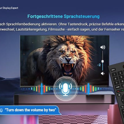 Antteq V43-AF3Q1-BT nutiteler 43-tolline (109 cm) televiisor, FHD, Vidaa OS, App Store, Bluetooth-juhtimine, Netflix/Prime Video/DAZN/UVM, WiFi, kolmekordne tuuner (DVB-T2/S2/C), hotellirežiim, 2025