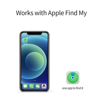 Võtmeleidja 2 tk, nutikas iOS-i silt rakendusele Find My, Bluetooth-jälgija, kadumisvastane kohvri, rahakoti, koera, kassi, võtmete, eakate dementsuse, laste jaoks, veekindel, vahetatav aku