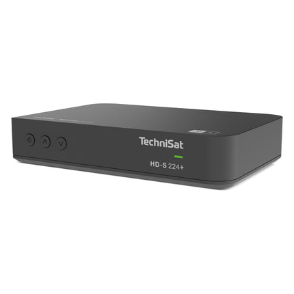 TechniSat HD-S 224+ - kompaktne HD satelliitvastuvõtja HD+ kanalipaketiga 6 kuuks (DVB-S2, ajanihke funktsioon, HDMI, USB-meediapleier, 7-päevane EPG, 12-voldine töö, kaugjuhtimispult) must