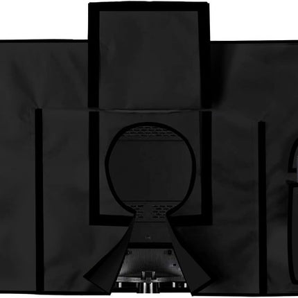 MaxAwe 46" - 48" Outdoor TV Cover, 46 x 29 x 5 inches (118 x 74 x 14 cm) Weatherproof Universal Screen Protector Black