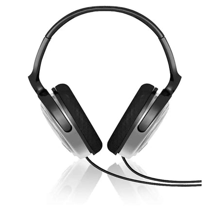 Philips Audio SHP2500/10 HiFi TV kõrvaklapid (suurepärane heli, mürasummutus, ideaalne sobivus, helitugevuse reguleerimine, eriti pikk 6 m kaabel) hõbedane/must, reguleeritava peavõruga