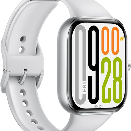Xiaomi Redmi Watch 5, Bluetooth-kõned, 2,07-tolline AMOLED-ekraan, pulsimõõtja, une jälgimine, mürasummutus, kaamera juhtimine, hall