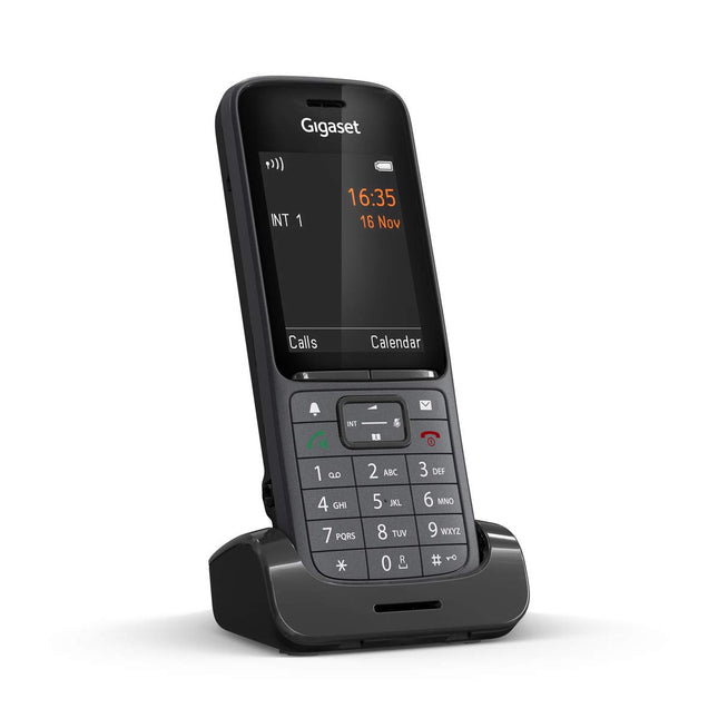 Gigaset SL800H PRO – juhtmeta äriklassi DECT-telefon suure värvilise ekraaniga - Suurepärane helikvaliteet - Bluetooth - LED kõne visuaalseks näitamiseks, antratsiithall