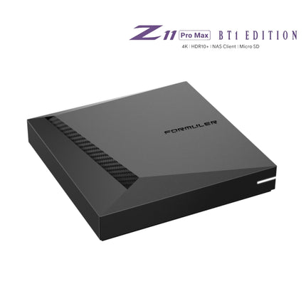 Formuler Z11 PRO MAX 4K BT1 Edition Android 11 OTT meediapleier, 4K UHD HDR10+ nutikas OTT IP meedia voogedastusboks, Wi-Fi, BT kaugjuhtimispult, Widevine L1 tugi, MYTVOnline3 rakendus, HTS e-com HDMI kaabel