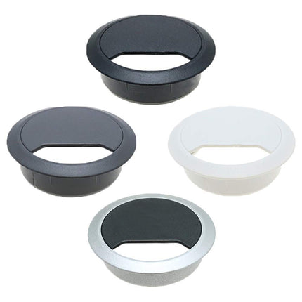 Vital Parts lauakaablisidemed, plast, 60 mm, 65 mm, 80 mm, mustad, 5 tk pakendis