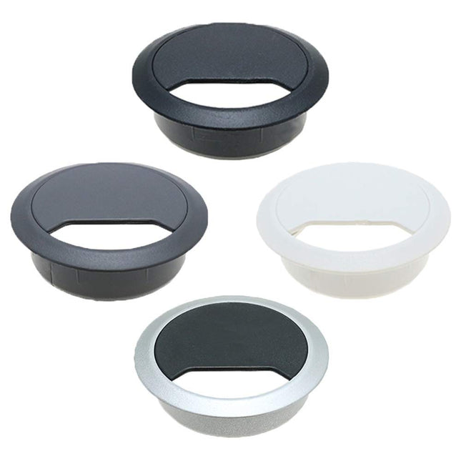 Vital Parts lauakaablisidemed, plast, 60 mm, 65 mm, 80 mm, mustad, 5 tk pakendis