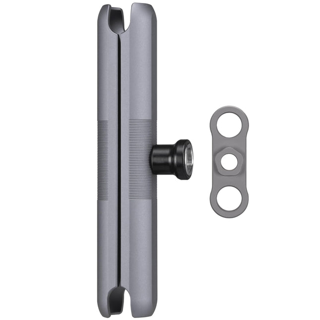 FANAUE kahe pesaga hoidik, mis ühildub RAM Mounts 1-tollise kuuli ja mootorratta telefonihoidikuga, sobib kõigile tööstusstandardile vastavatele 1-tollise/25,4 mm/B-tüüpi kuuliadapteritele, alumiiniumist 6,06" vargusvastase funktsiooniga
