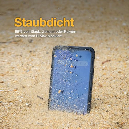 AGM H MAX lepinguta õues kasutatav mobiiltelefon 4G, 10000 mAh võimas nutitelefon Android 14, 4GB+128GB, 6,56-tolline HD+ ehitusplatsi mobiiltelefon IP68/Face ID/kahe SIM-kaardiga/NFC