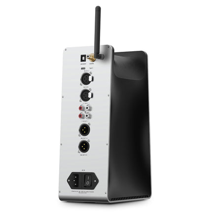 HIFIMAN EF600 sümmeetriline lauapealne kõrvaklappide DAC/võimendi/eelvõimendi/kõrvaklappide alus koos HYMALAYA Pro R2R DAC ja Bluetoothiga, hõbedane