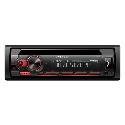 Pioneer DEH-S320BT, 1-DIN autoraadio, CD-tuuner RDS-iga, Bluetooth, MP3, USB ja AUX sisend, käed-vabad süsteem, Smart Sync rakendus, 13-ribaline ekvalaiser