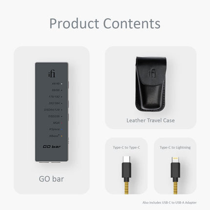 iFi GO Bar – Ultraportable DAC/Preamp/Headphone Amplifier