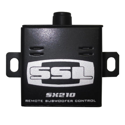 KOMPLEKT SOUNDSTORM SSL SX210 JAOKS 1 kahesuunaline elektrooniline crossover-ekvalaiser 2 esi-/subwoofer-väljundit kaugjuhtimispuldiga Bassikõlar kaasas, 1 tk