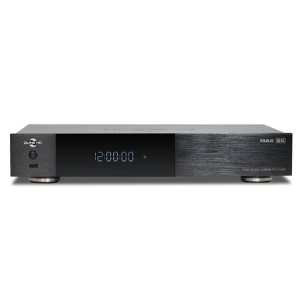 Dune HD Max 8K, täissuuruses meediapleier, Android Box, Dolb Visio, Atmo, kõvaketta riiul, lineaarne toiteplokk, TCXO, Hi-Fi I2S-E väljund, Hi-Fi S/PDIF väljund, 8Gb/64Gb