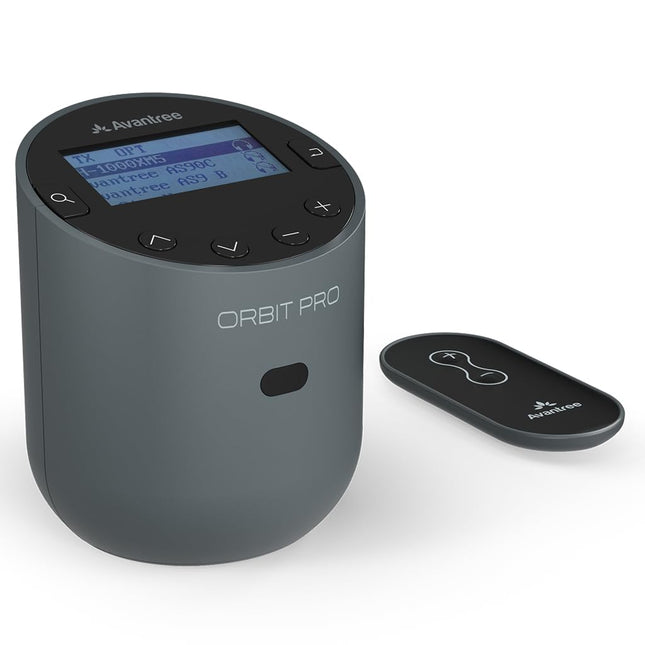Avantree Orbit Pro - Bluetooth-heli saatja telerile optilise või AUX-heli väljundiga (sh nutitelerid), ruumiline heli, lihtne helitugevuse reguleerimine AirPodidele ja teistele kõrvaklappidele