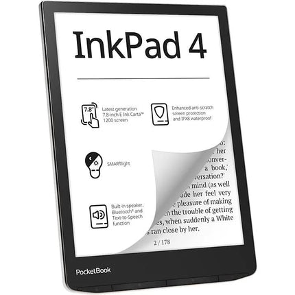 PocketBook InkPad 4 eReader 7.8" 32GB Silver