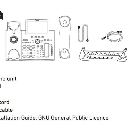 Snom D385N IP-telefon, SIP-lauatelefon, 4,3-tolline TFT-värviline ekraan 480 x 272 pikslit, 12 SIP-identiteeti, sensoriga lüliti, USB, 48 isemärgistavat klahvi (12 füüsilist), must, 00004600