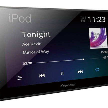 Pioneer SPH-DA360DAB - 2DIN meediavastuvõtja, mahtuvuslik 6,8-tolline puutetundlik paneel, WiFi, Apple CarPlay, Android Auto ja DAB+ tugi