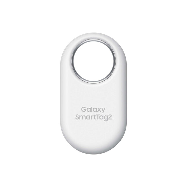 Samsung Galaxy SmartTag2 Bluetooth jälgija, kompassivaade, lähedalasuva otsing, kuni 500 päeva aku tööiga, veekindel, valge (1 pakk)