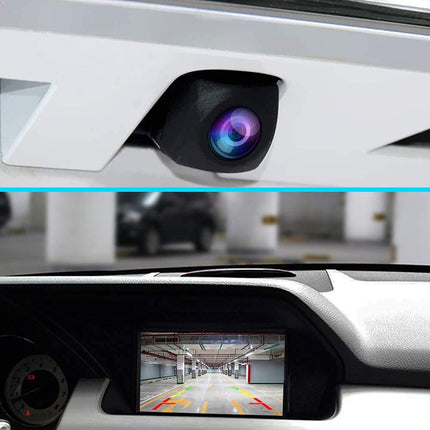 Hodozzy auto tahavaatekaamera, HD IP68 veekindel öönägemisega auto tahavaatekaamera, 6M RCA videokaabel, 1280 * 720P pikslit, lainurk, 12V