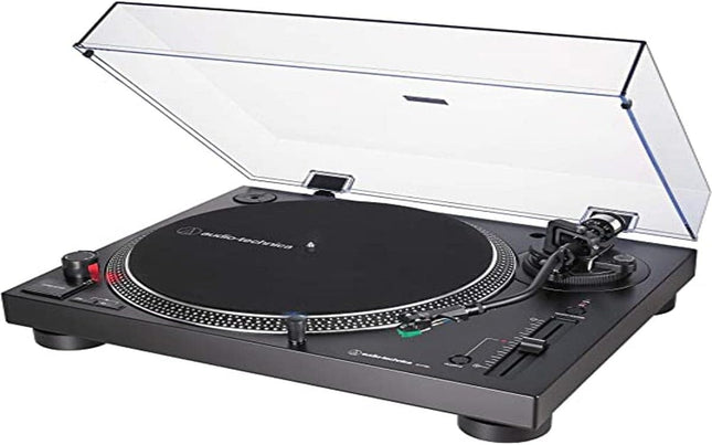 Audio-Technica LP120XUSBBK otseajamiga plaadimängija (analoog ja USB) must