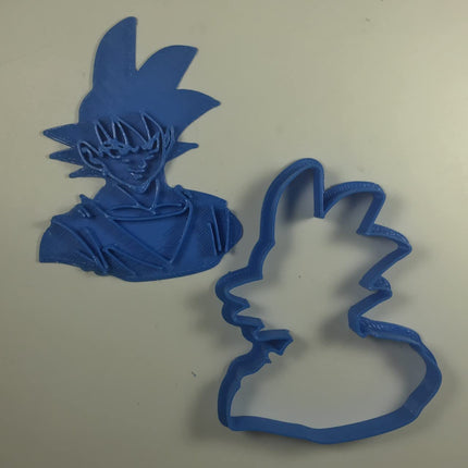 Cuticutizer Goku küpsisevorm Dragon Ballile, sinine, CGGOKU