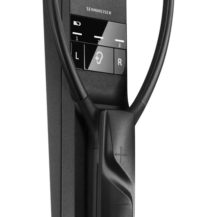 Sennheiser Consumer Audio RS 5200 - digitaalsed juhtmevabad kõrvaklapid teleri kuulamiseks - mustad