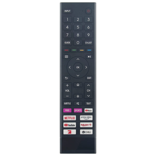 ALLIMITY ERF3I80H Remote Control Replacement for Hisense 4K Ultra HD TV A6GG A4EG 43A6GG 50A6GG 55A6GG 65A6GG 70A6GG 75A6GG 32A4EG 40A4EG A6FG 43A6FG 50A6FG 55A6FG 58A6FG 65A6FG 70A6FG 76A6FG