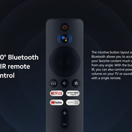 Xiaomi TV Box S (2nd Generation), 4K Ultra HD Streaming Media Player, 2GB RAM, 8GB ROM, Smart TV Box, Supports Google TV, Dolby Vision, HDR10+, Dolby Atmos, DTS-HD, Wireless Projection,