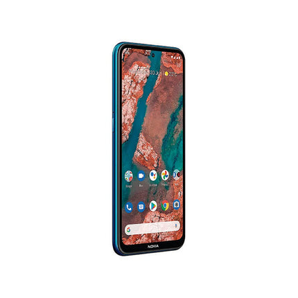 Nokia X20 5G nutitelefon, kahe SIM-kaardiga, 8 GB muutmälu, 128 GB ROM-mälu, 64 MP neljakaamera ZEISS-ilt, 6,67-tolline Full HD+ ekraan, turvaline Android 11 3-aastase tootjagarantii ja värskendustega, alumiiniumraam - Nordic Blue