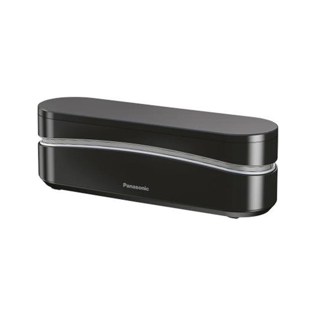 Panasonic KX-TGK320GB disainerjuhtmeta telefon automaatvastajaga (analoogtelefon (DECT), Eco Plus režiim, kõnepiirang, äratuskell, beebimonitor) must