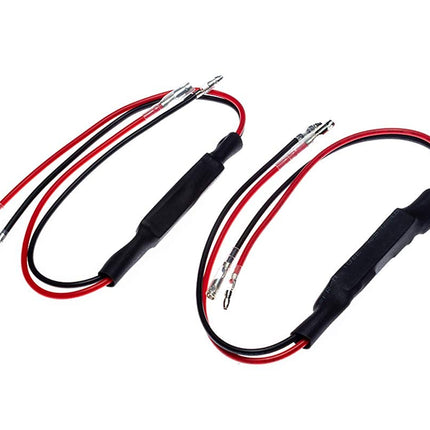 Alchemy Parts mootorratta koormustakistid IN Line LED indikaator signaalid pööramiseks 12V 10W 10 oomi